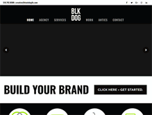 Tablet Screenshot of blackdogllc.com